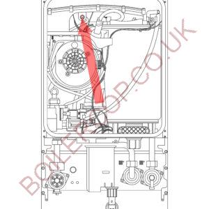 87161143890 - WORCESTER - Greenstar RI - Greenstar 15 RI HE - Flue Sampling Tube Kit